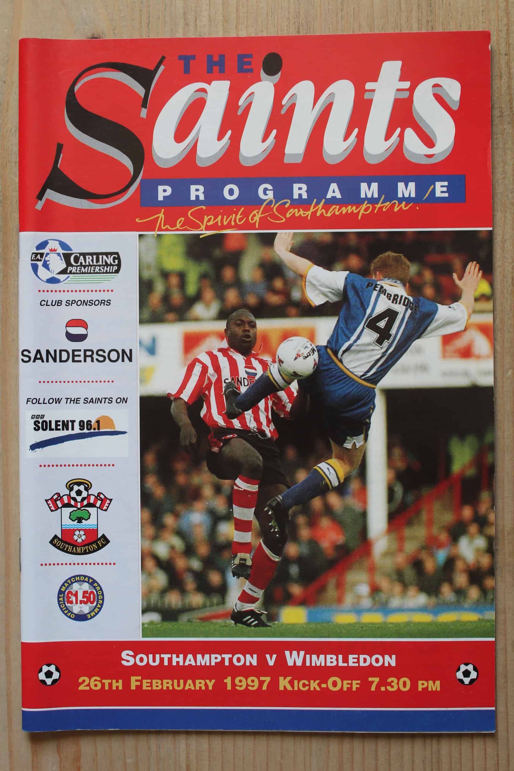 Southampton FC v Wimbledon